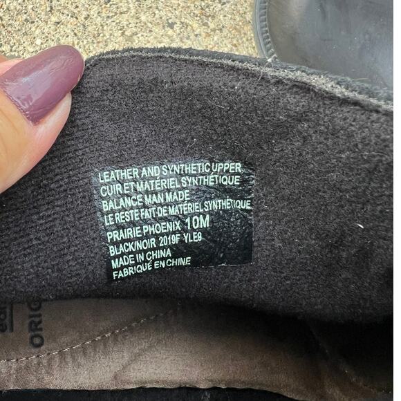 Earth Orgins Phoenix Boot, black leather, women's size 10 - Picture 5 of 12